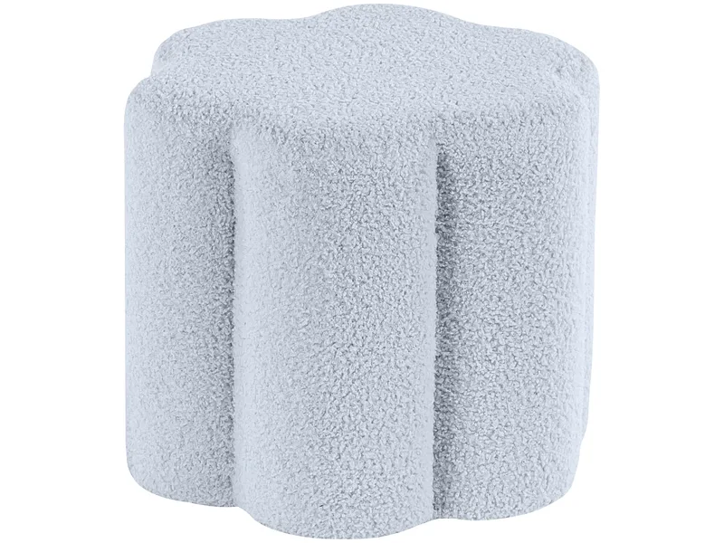 Hocker ASTER 40x40x34cm stoff blau