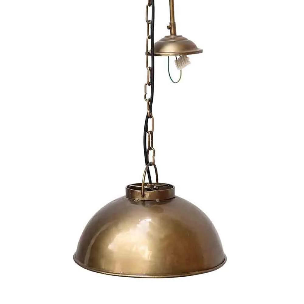 Taklampa Thormann Antikmässing - Small