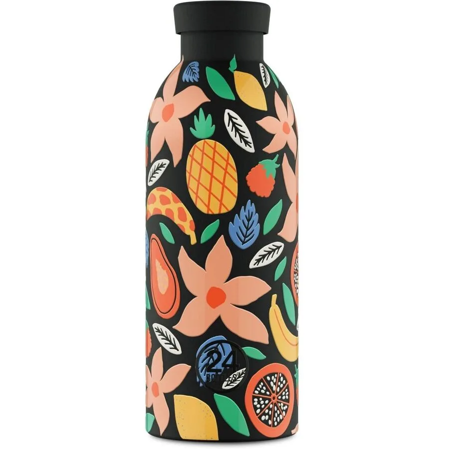 Thermosflasche 24 Bottles Tropical Noir H 20 cm 500 ml