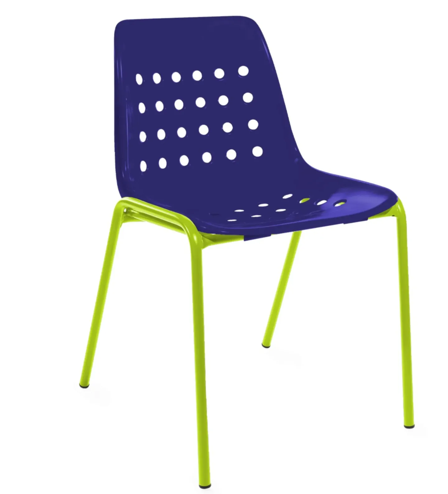 Schaffner Schalen-Stuhl Bermuda Blau | Schubiger Möbel