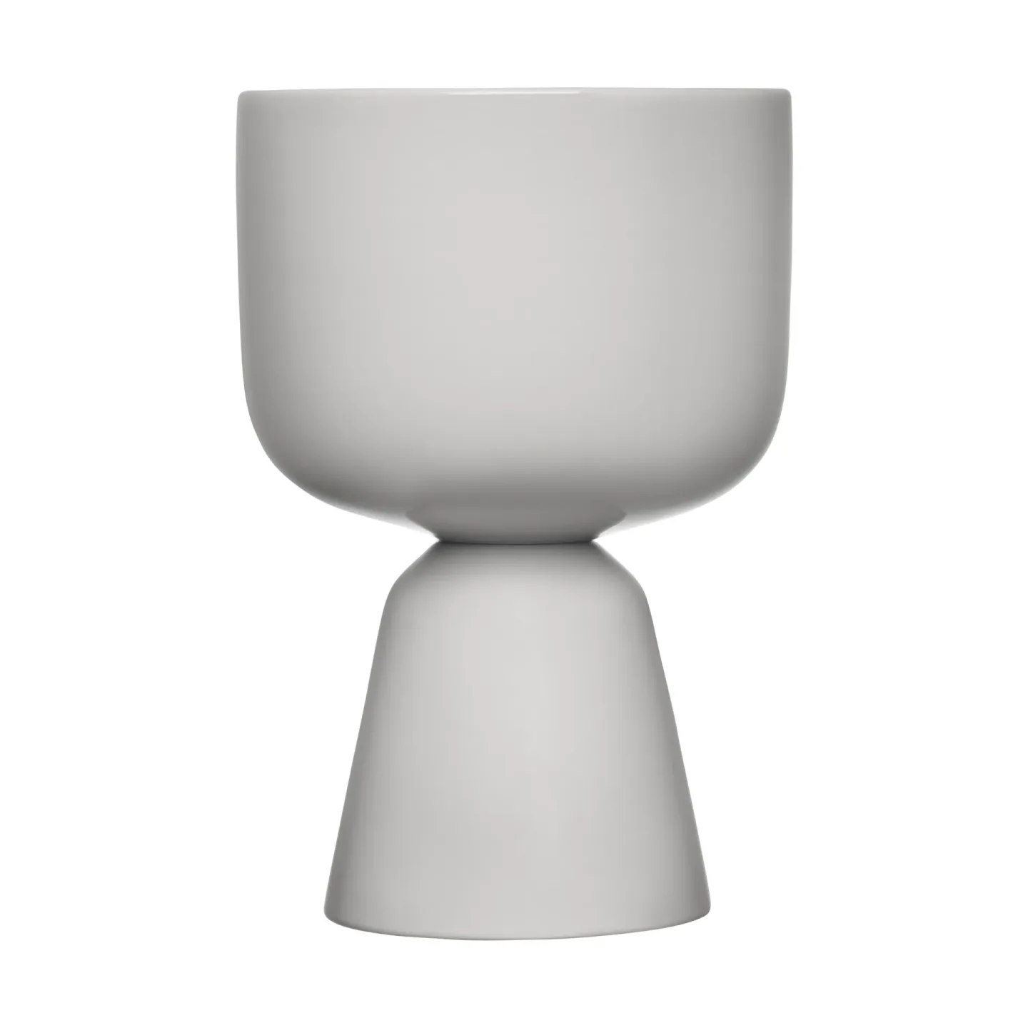 Iittala Nappula Blumentopf Ø15.5 cm h23 cm Hellgrau