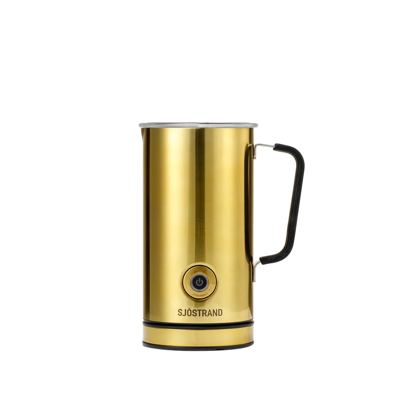 Sjöstrand Coffee - The Milk Frother Brass mjölkskummare - Mjölkskummare - Guld - Metall/Plast