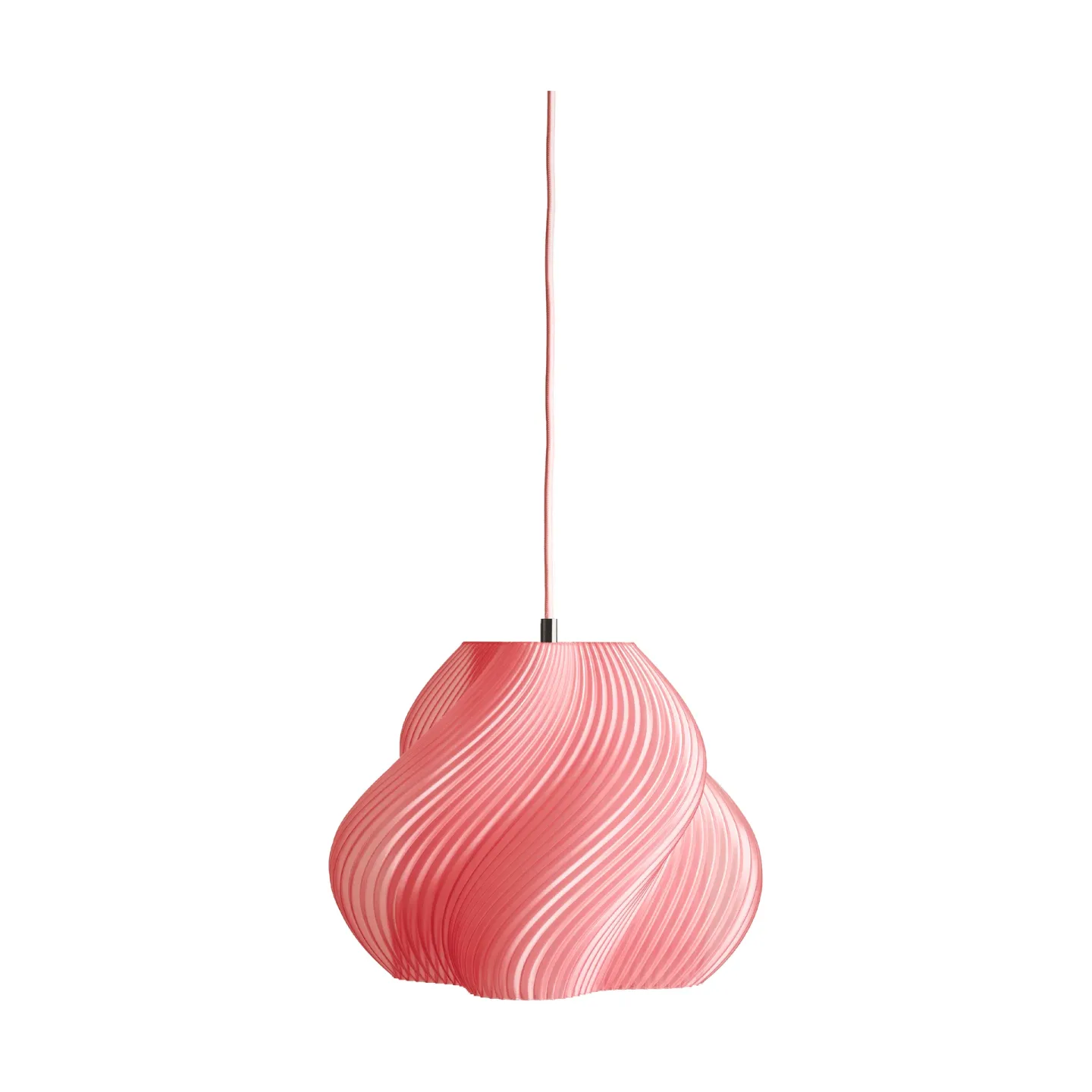 Crème Atelier Soft Serve pendel Peach sorbet-brass, 02, 25 cm