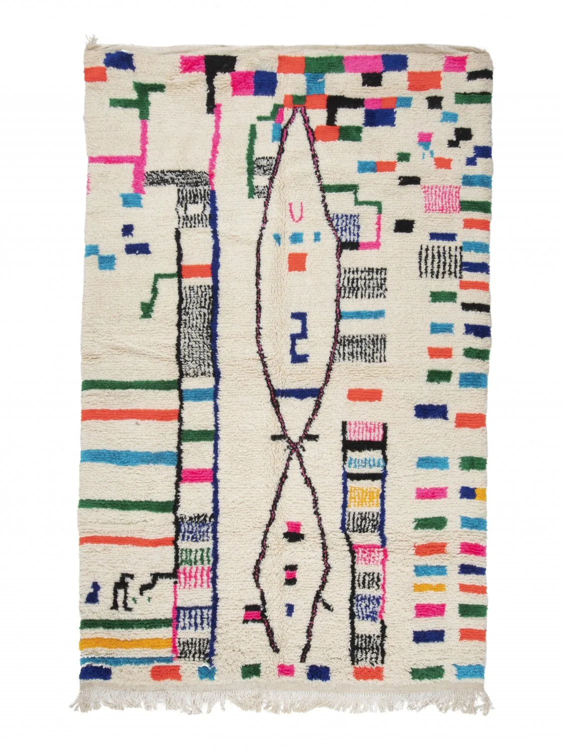 Kelim-teppe Marokkansk Azilal 320 x 200 cm (Størrelse: 320 x 200 cm)