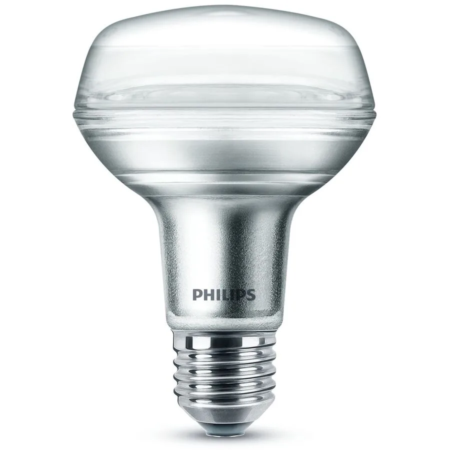 Leuchtmittel Philips Glas E27 8 W - Farbe: silber - LED - Lichtfarbe: Extra warmweiss - LED Leuchtmittel