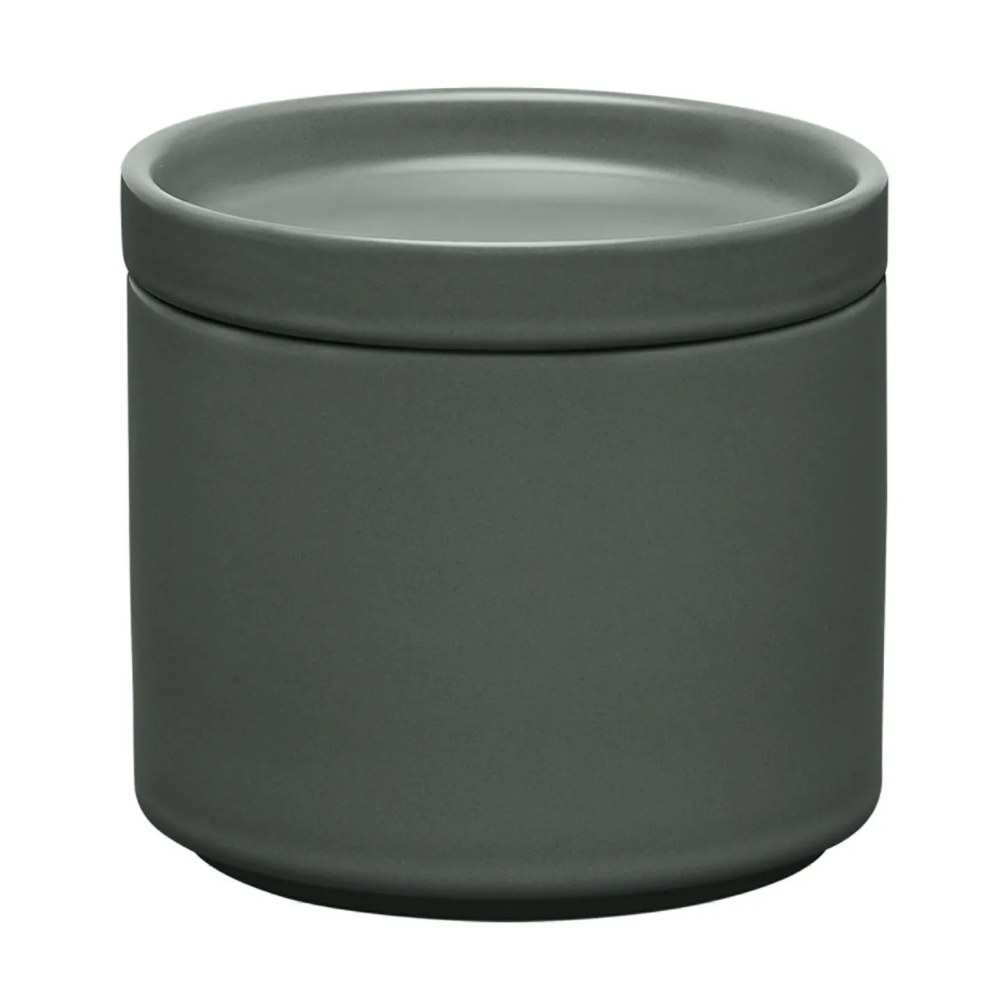 blomus Pilar Aufbewahrungsdose mit Deckel Agave Green, Ø10x9 cm