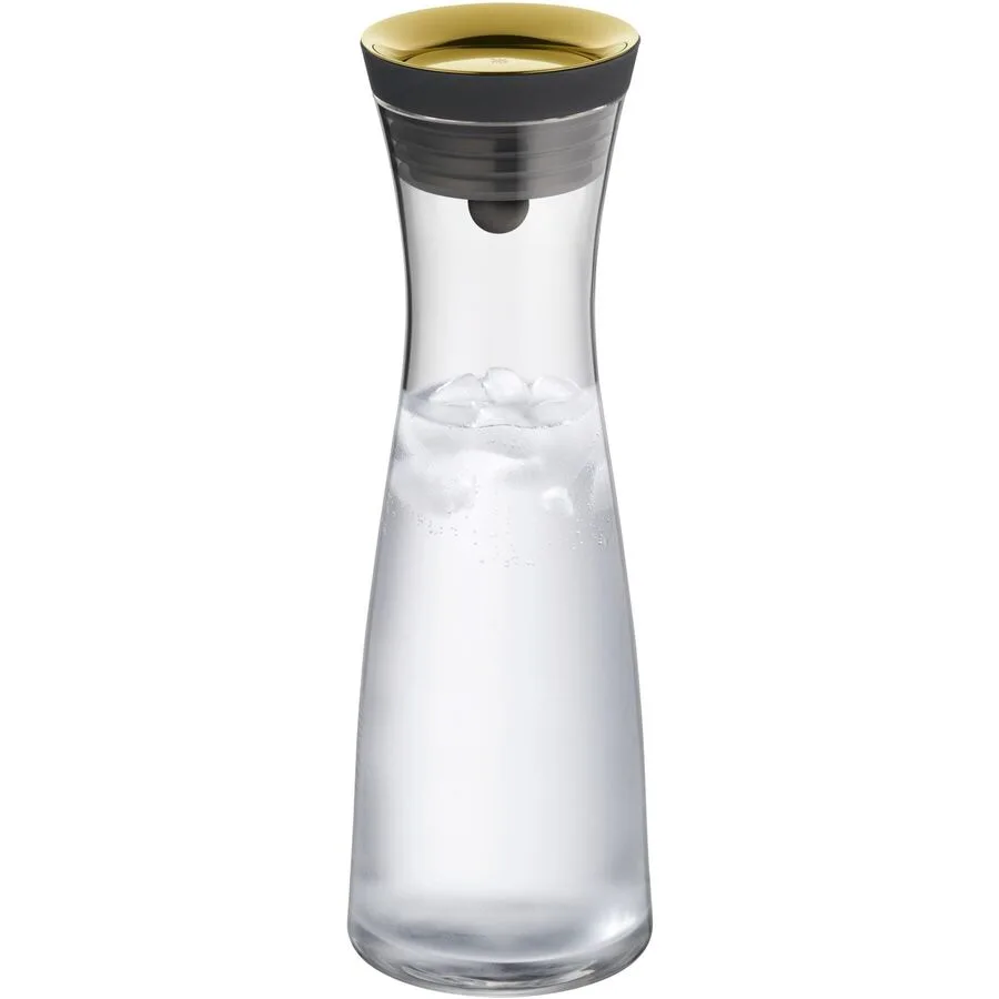 Karaffe WMF Transparent, Gold, Gold Glas H 29 cm 1 l