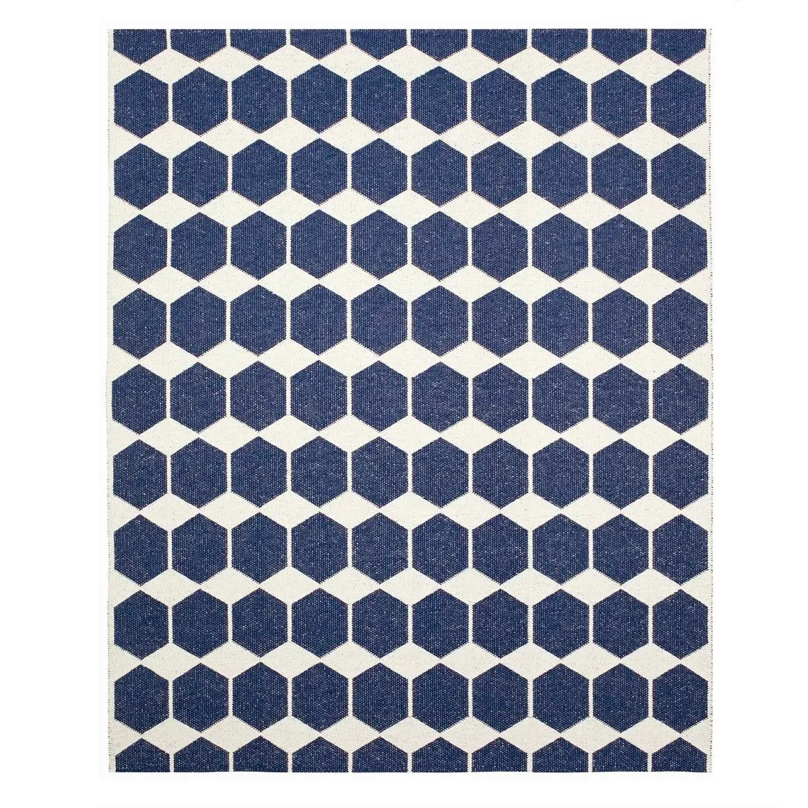 Brita Sweden Anna blauer Teppich groß 150 x 200cm