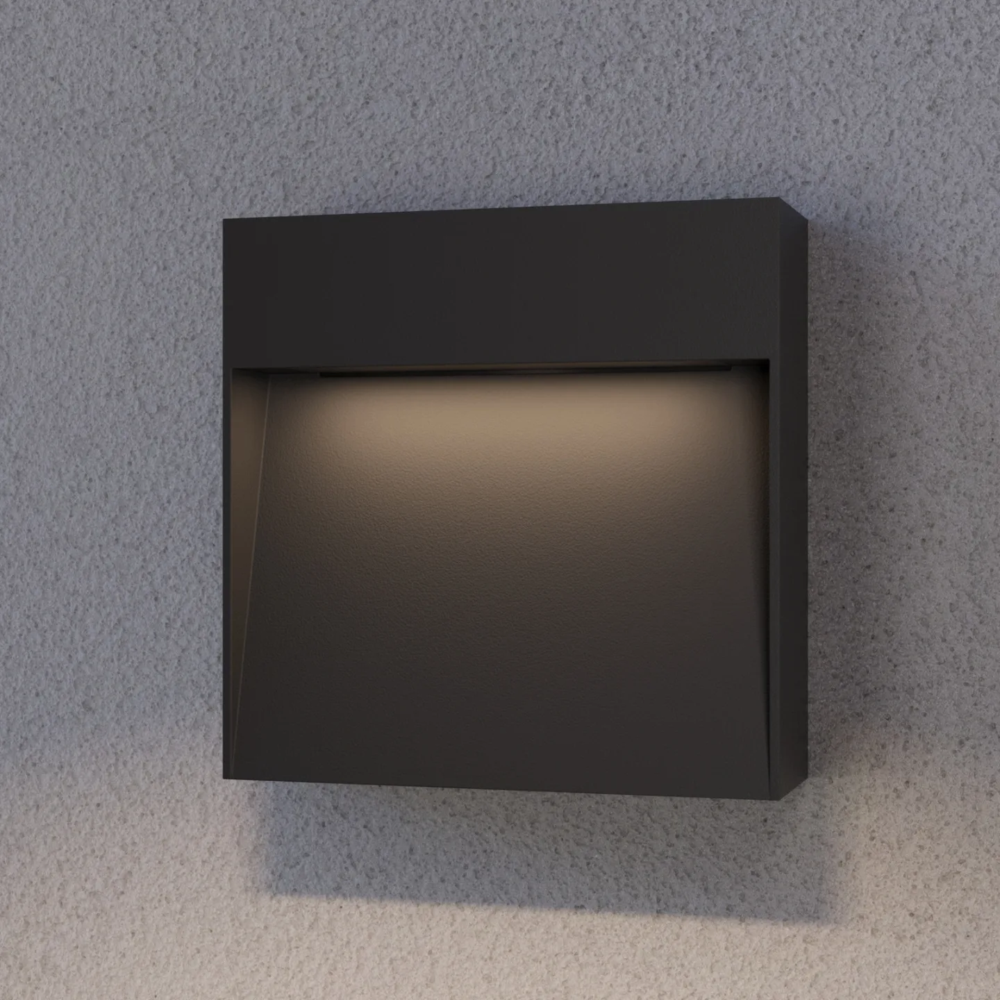 Noreia LED Außenwandleuchte Dark Grey - Lucande - Balkon - Modern - Aluminium - Eckig