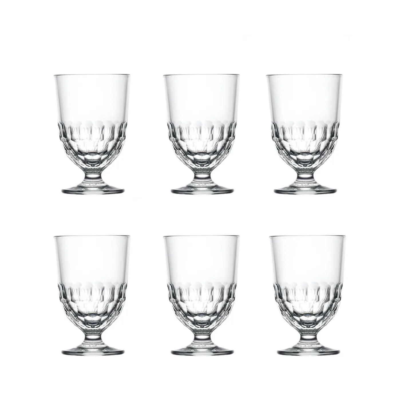 La Rochère Artois Wasserglas 29 cl 6er Pack Klar