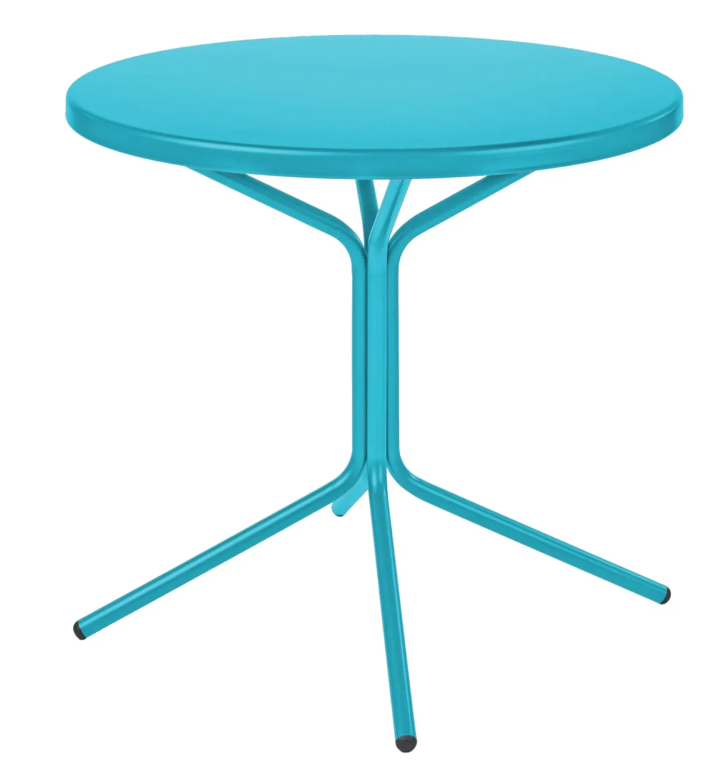 Schaffner Metall-Bistrotisch Pix Rund Blau | Schubiger Möbel