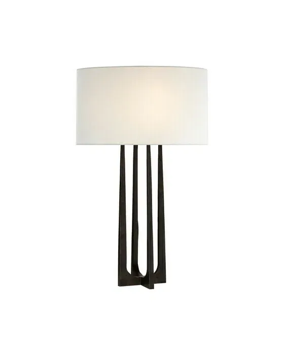 Scala Hand-Forged Table Lamp Black