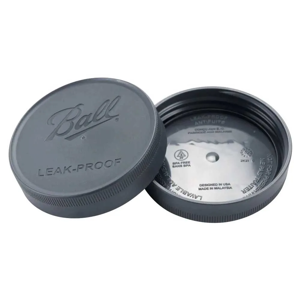 Mason jar - Tätslutande Plastlock (Modell: REGULAR MOUTH (Ø 7 cm))