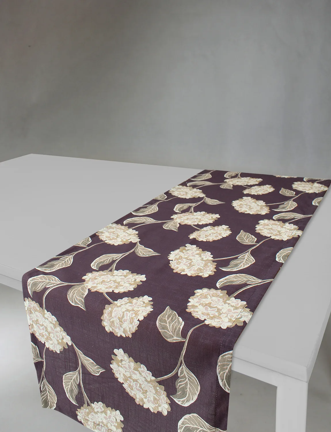 Løpere - Dorthe (lilla) (Størrelse: 40 x 140 cm)
