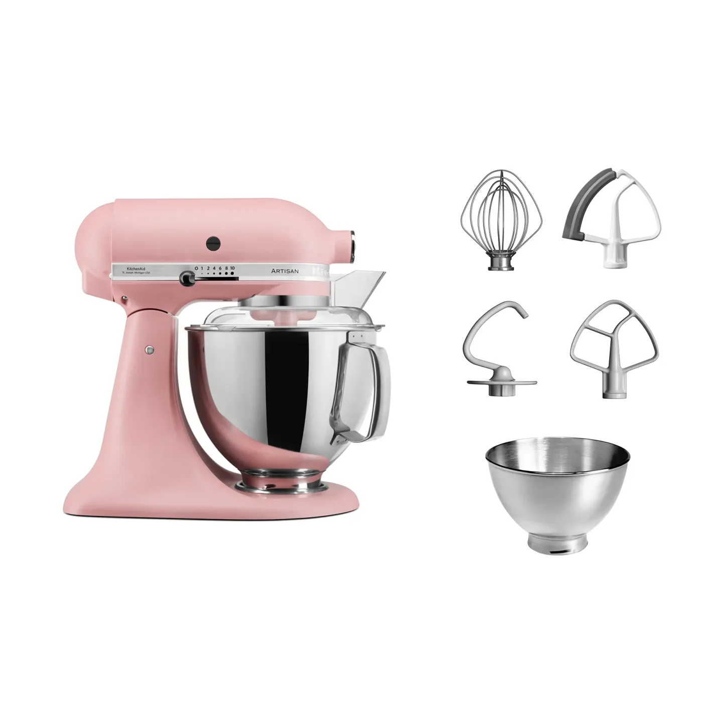 KitchenAid Artisan 175 Küchenmaschine 4,8 l Dried rose