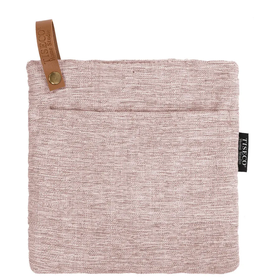 Topflappen Hercules Rot Leinen/Polyester 20 cm