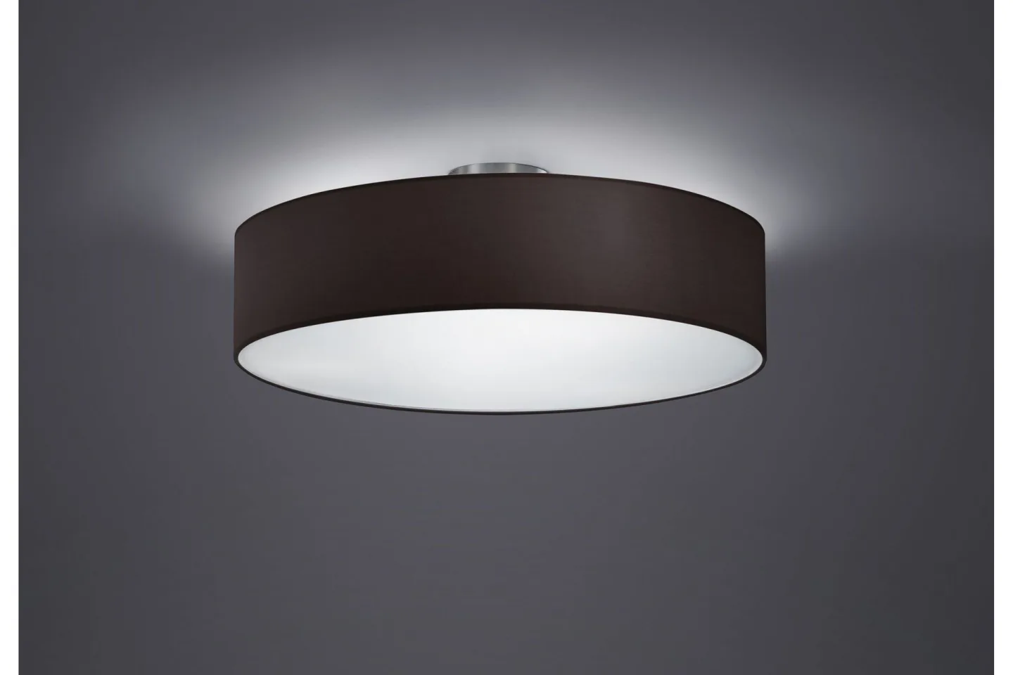 Hotel Plafond 50cm 3L E27 svart - Svart