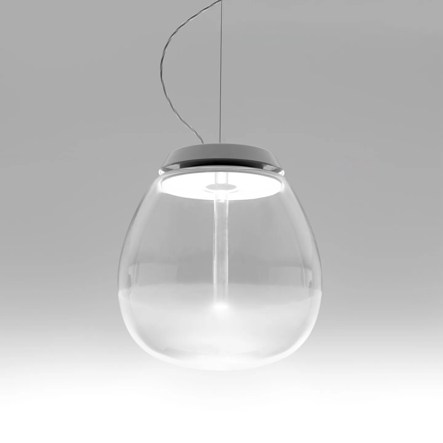 Empatia 26 LED S Pendelleuchte - Artemide - Wohnzimmer - Design - Glas - Einflammig