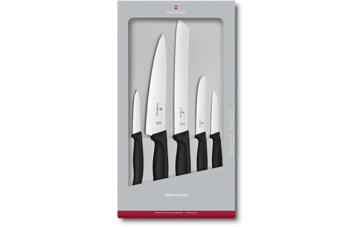 Alltron Messer-Set Schwarz Von Victorinox Schwarz | Schubiger Möbel
