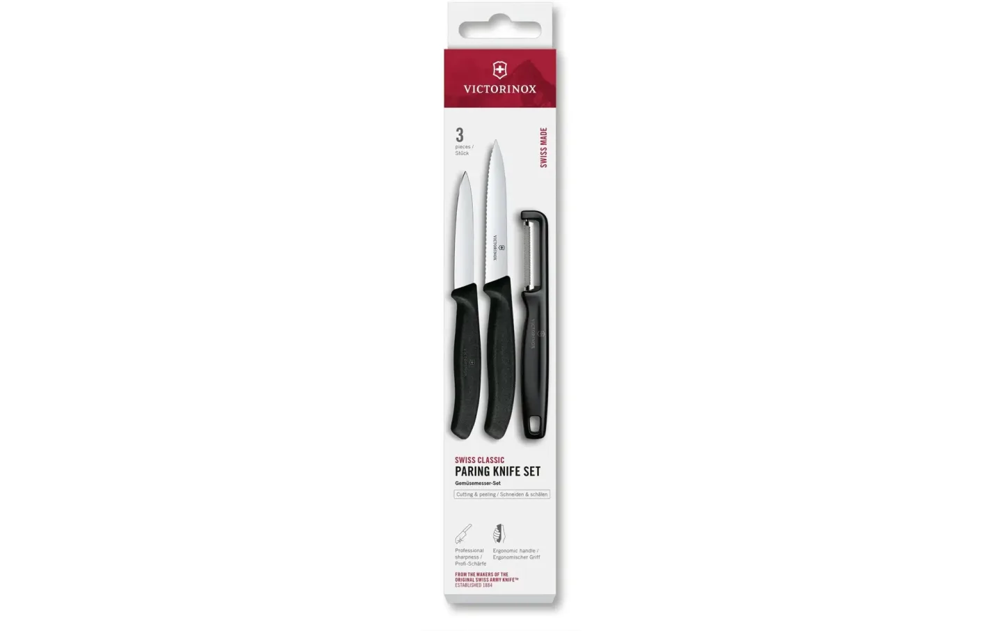 Alltron Messer-Set Swiss Classic Von Victorinox Schwarz | Schubiger Möbel