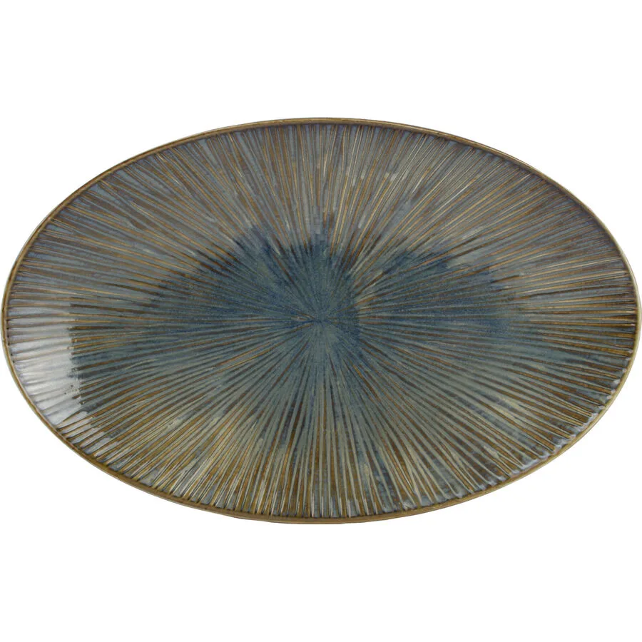 Fine2Dine Schale Halo braun/blau Porzellan 4 Stk