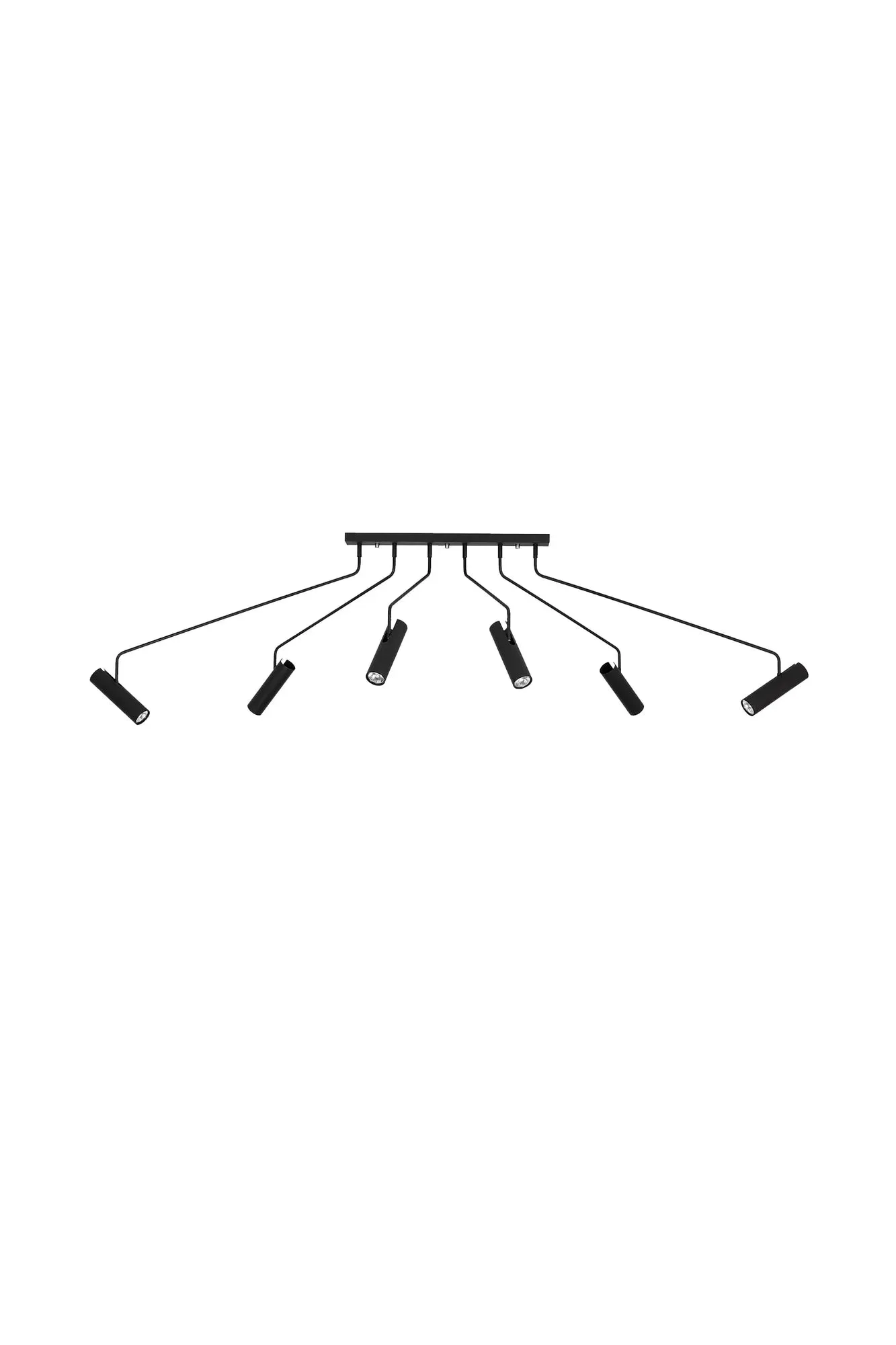 Ramus Deckenstrahler Schwarz Flex