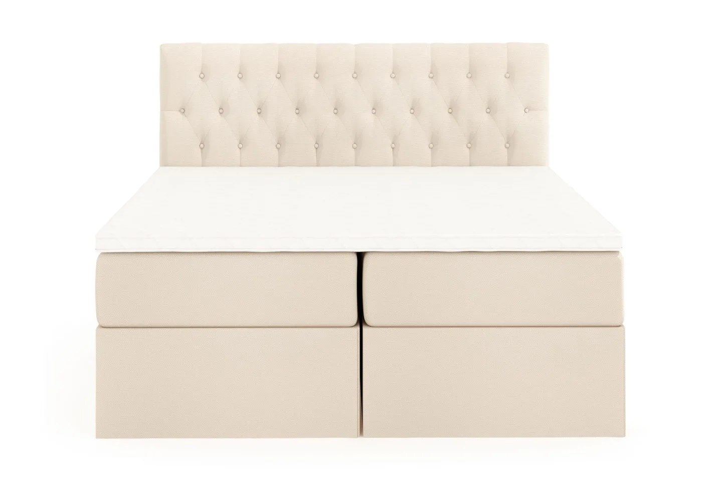 Boxy Box Bed 180x200 cm - Beige