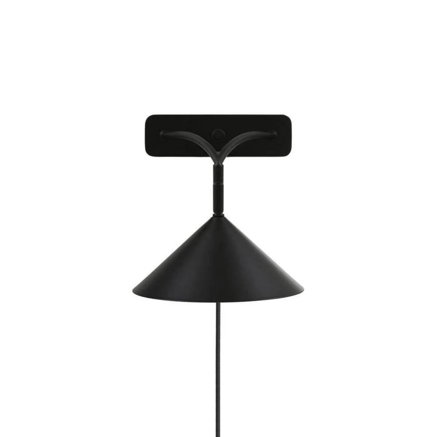 Globen Lighting Curve Wandleuchte Schwarz