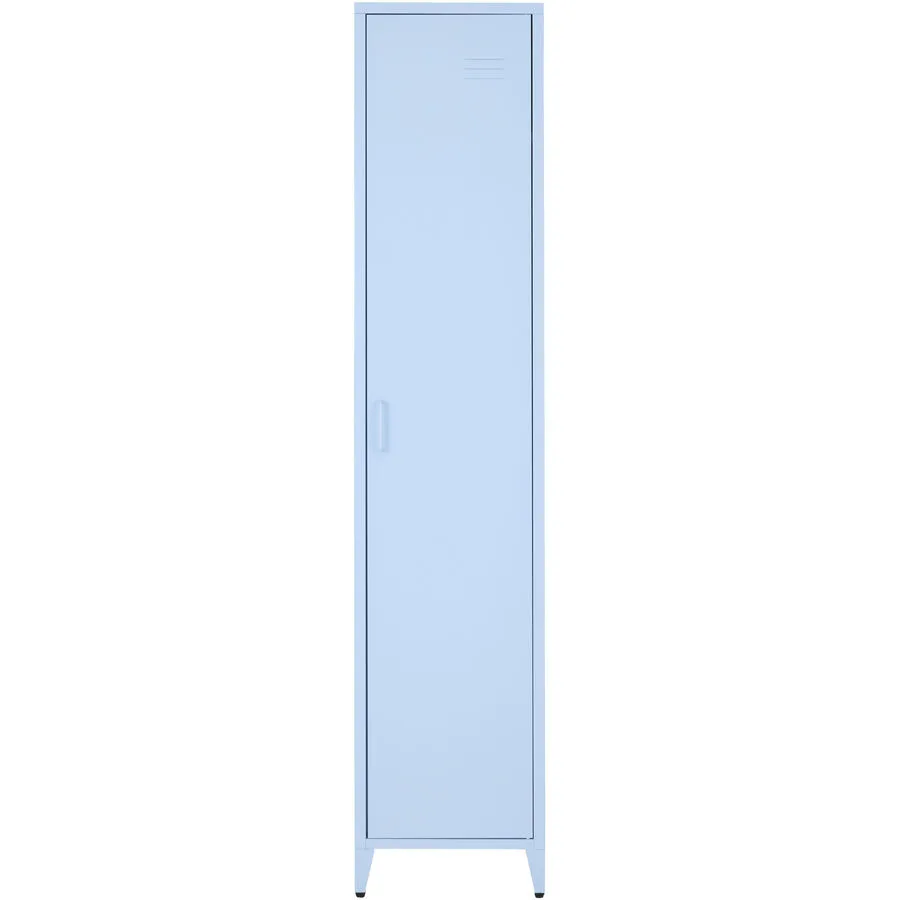 Garderobenschrank Kalia Blau Metall 38 cm 180 cm