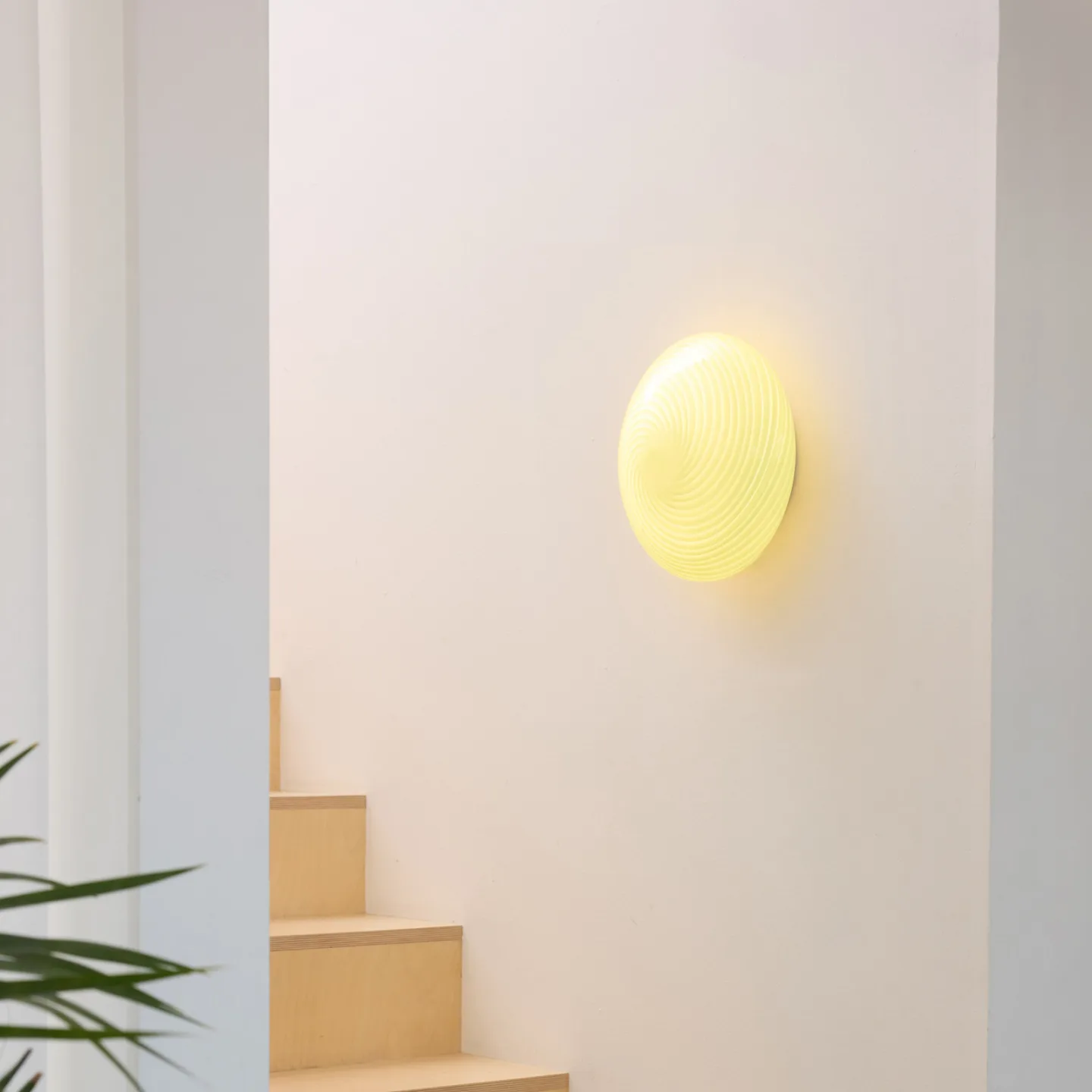 CANDY Deckenleuchte, beige, Ø 30 cm, Glas, E27 - Halo Design - Wohnzimmer - Einflammig