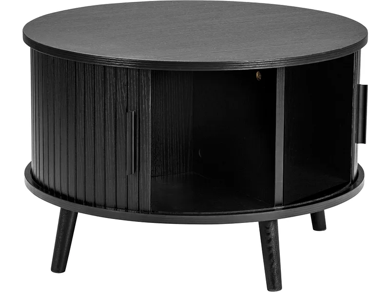 Couchtish ECLIPSE 60x60x40cm schwarz