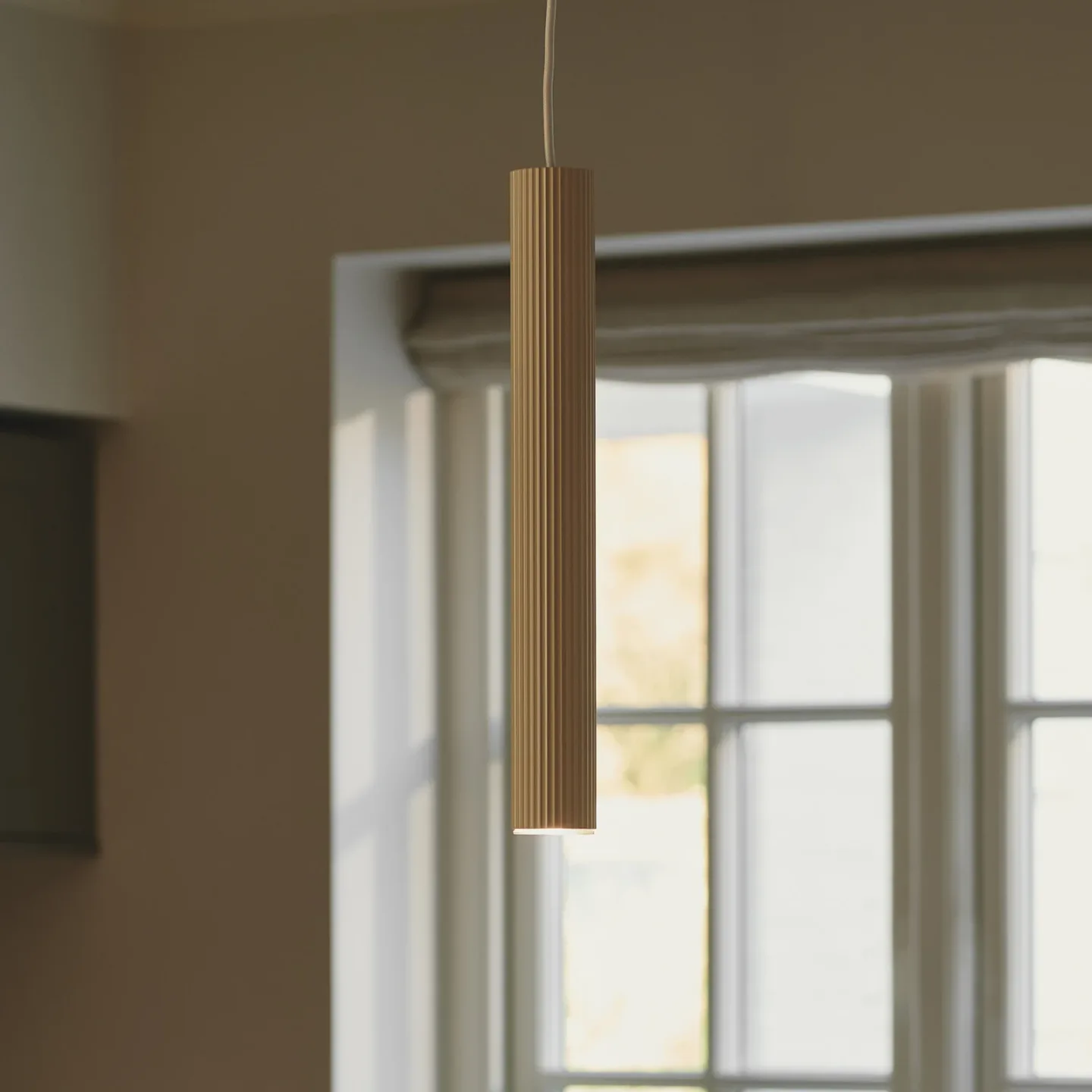 Vico Pendel Beige - Nordlux - Spisestue - Aluminium - Med én lyskilde