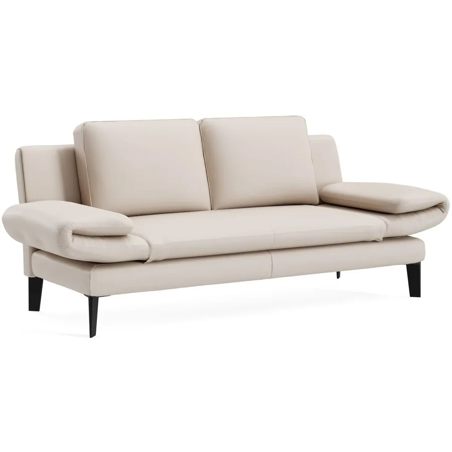 Sofa Jarek Leder smoke B 281 T 83 cm - Möbel Konfigurator: Traummöbel individuell zusammenstellen