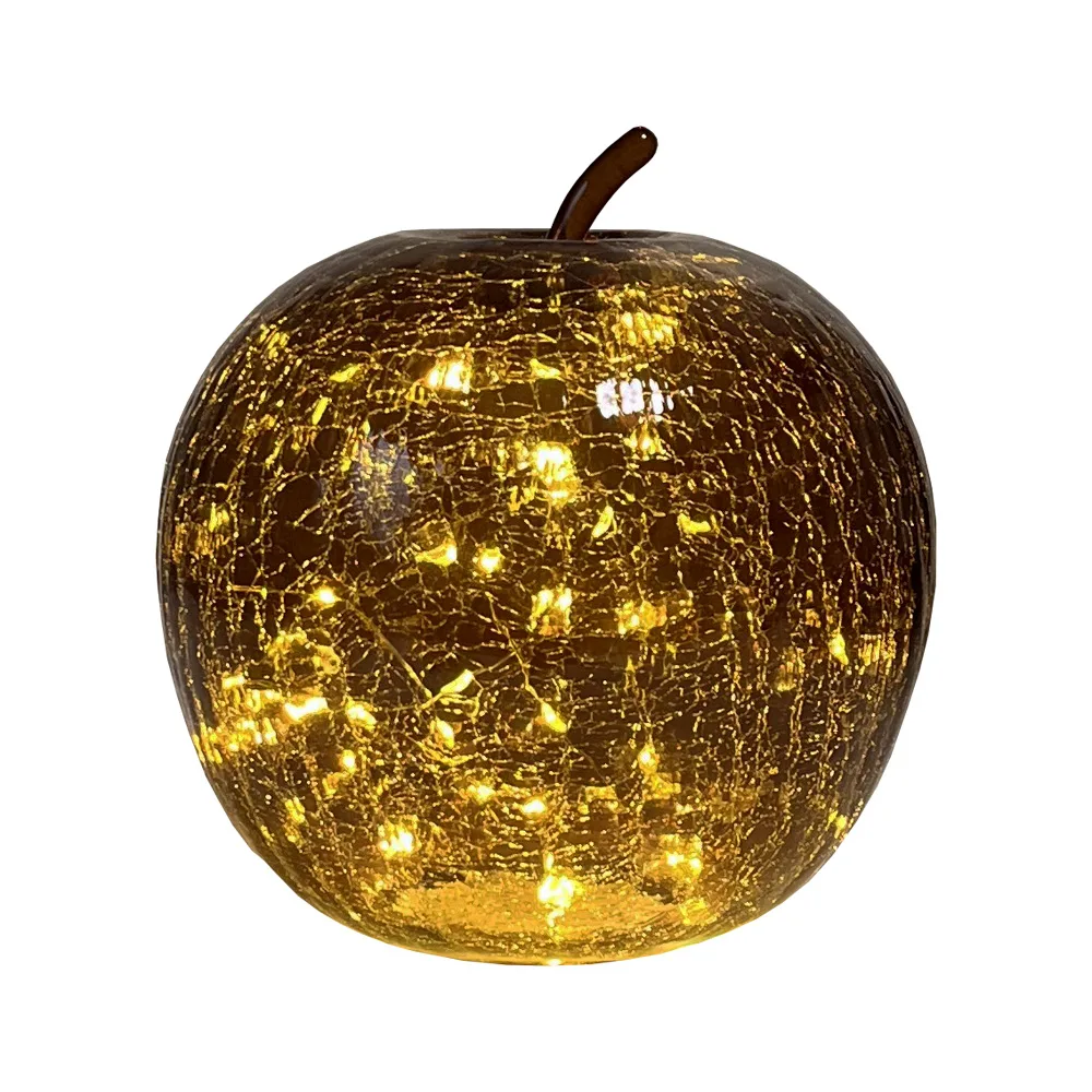 Pixie Design - Äpple 22cm - Bordslampa - Brun