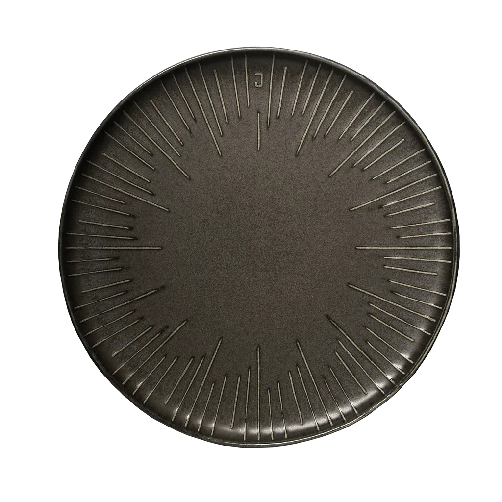 Frokosttallerken sæt (4 stk.) - Lava Stone