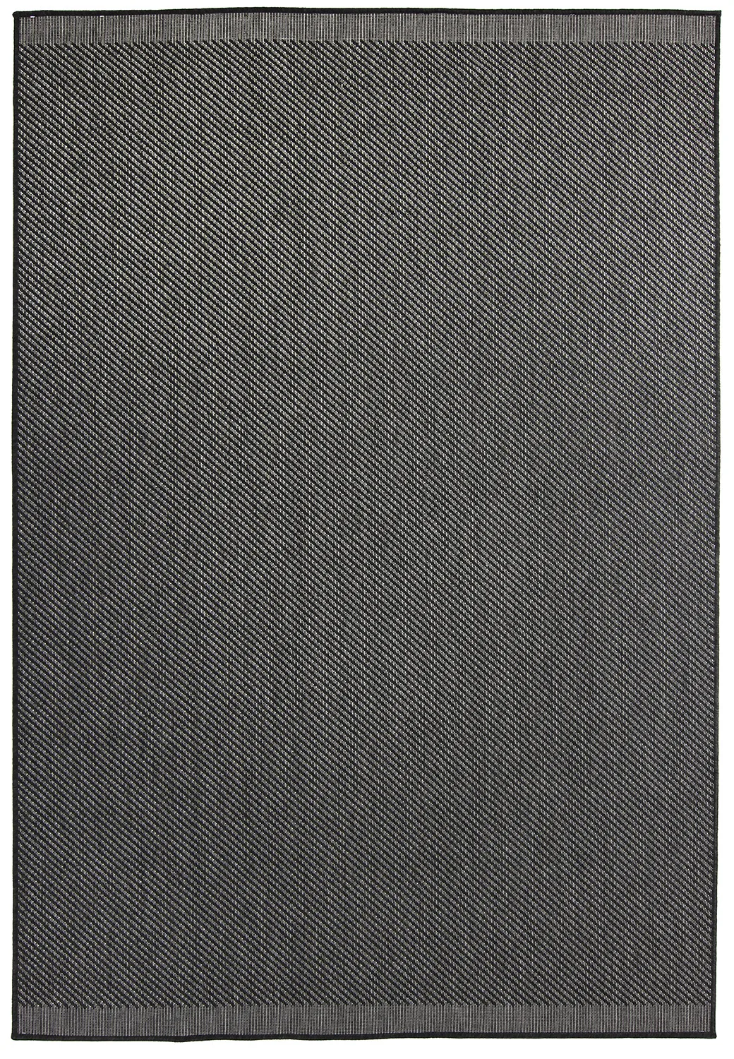 Innendørs/Utendørs tepper - Bennett (svart) (Størrelse: 80 x 300 cm)
