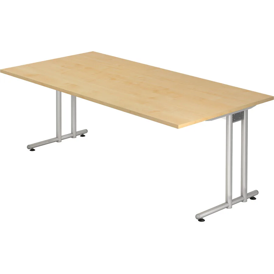 Schreibtisch Office Ahorn Holzwerkstoff B 200 T 100 cm