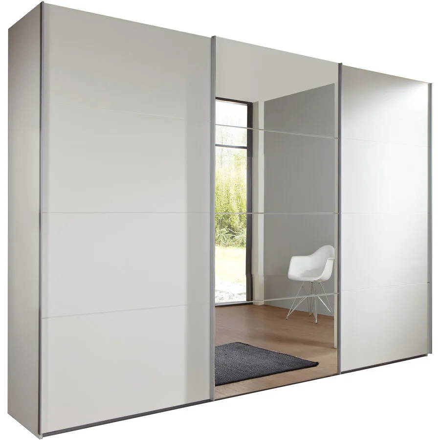 Kleiderschrank Ailish weiss Holzwerkstoff B 270 cm