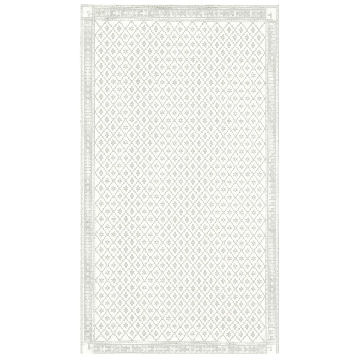 Ekelund Linneväveri Åttebladrosa Tischtuch beige 150 x 310cm