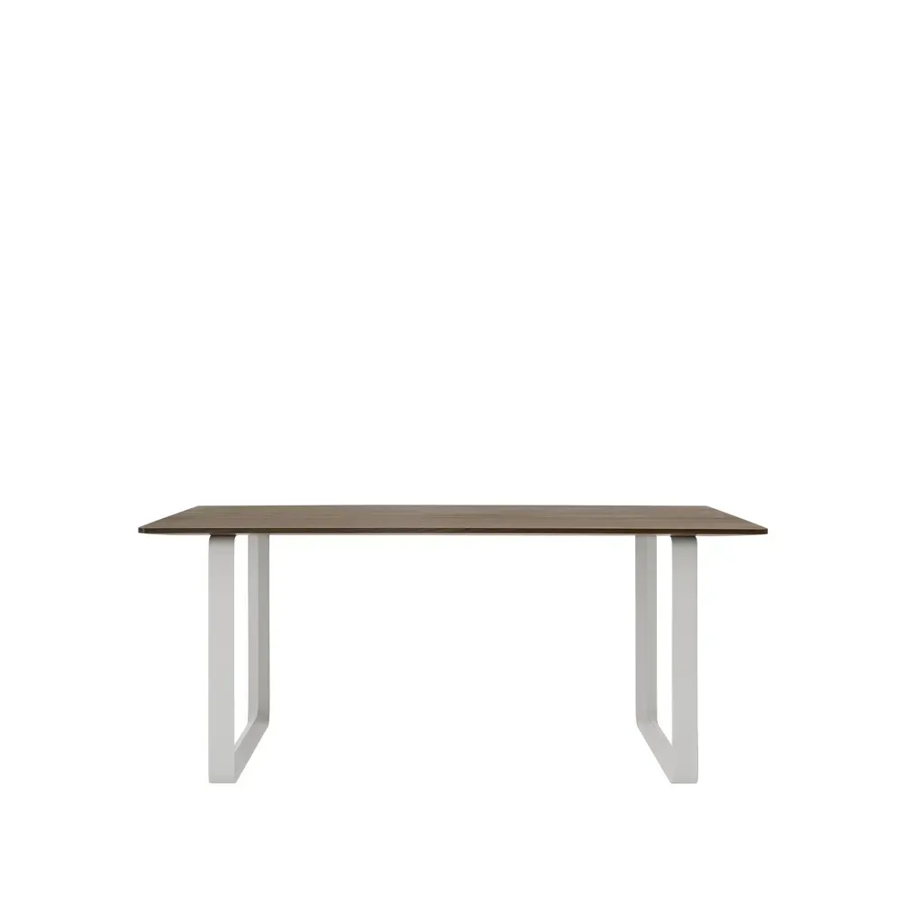Muuto 70/70 matbord 170x85 cm Solid smoked oak-Grey