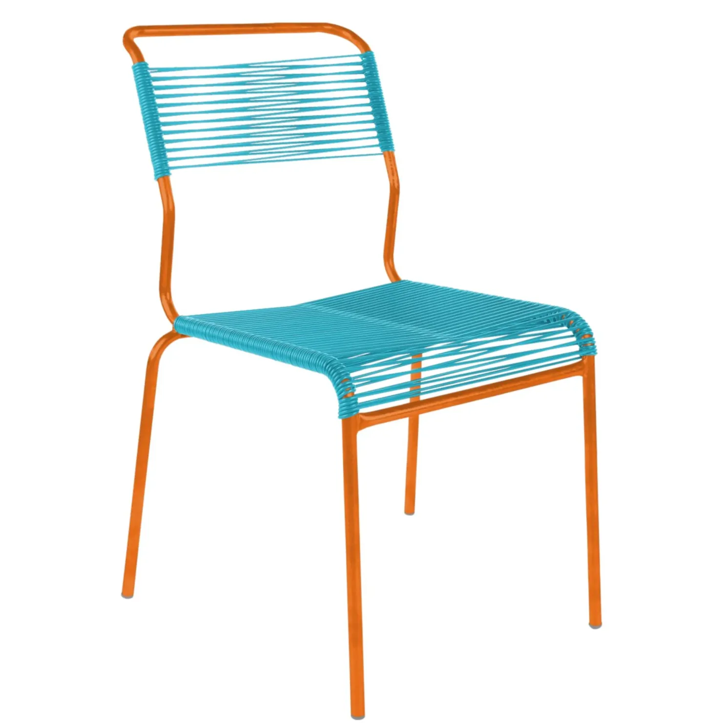 Schaffner Spaghetti-Stuhl Säntis Blau | Schubiger Möbel