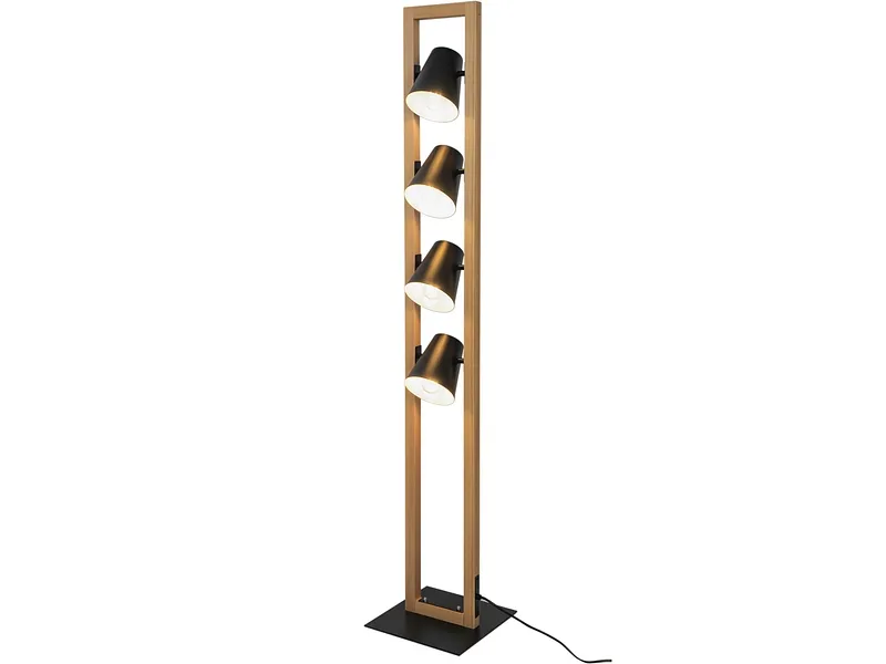Stehlampe BIBO 150cm 40W schwarz