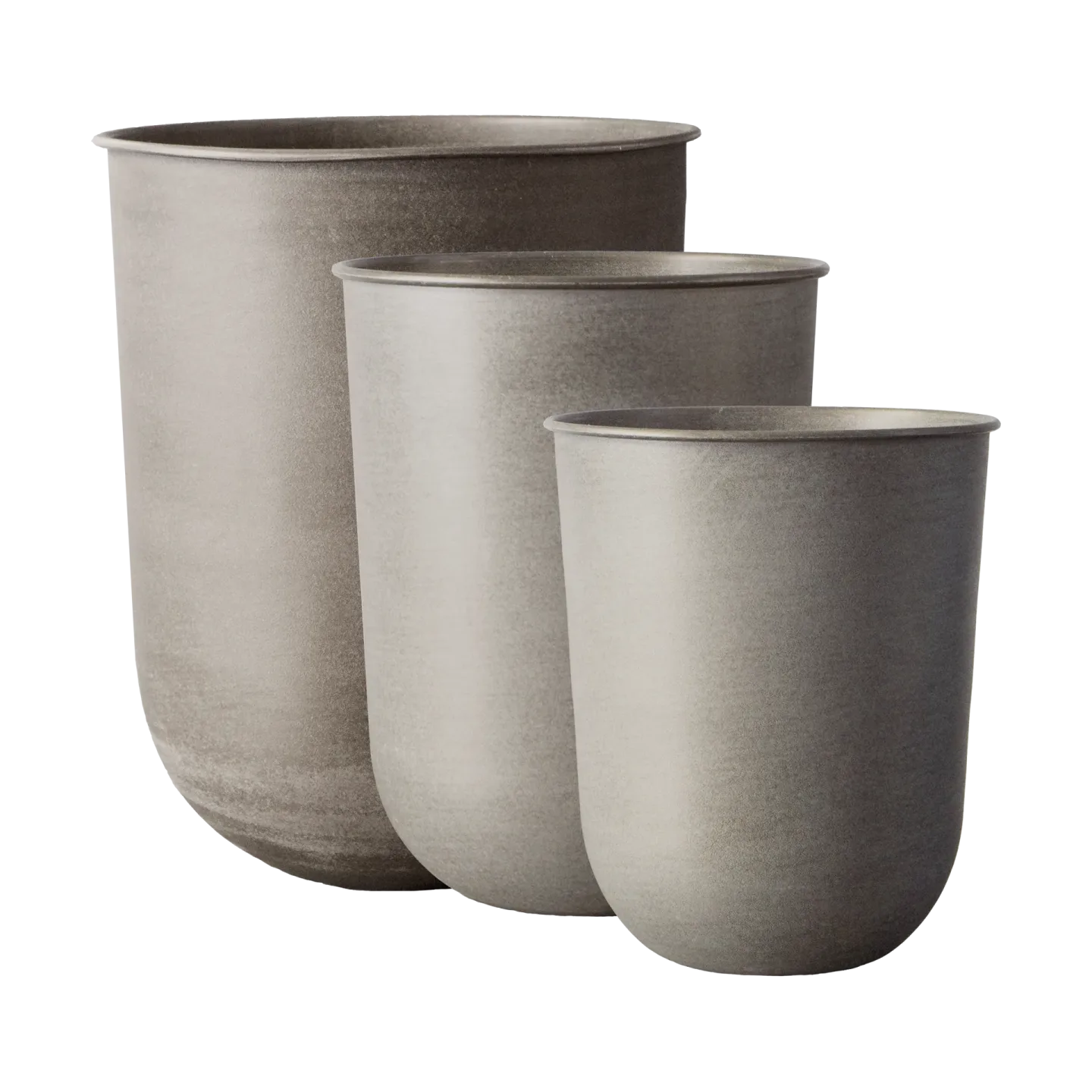 DBKD Out Blumentopf 3 Teile Beige