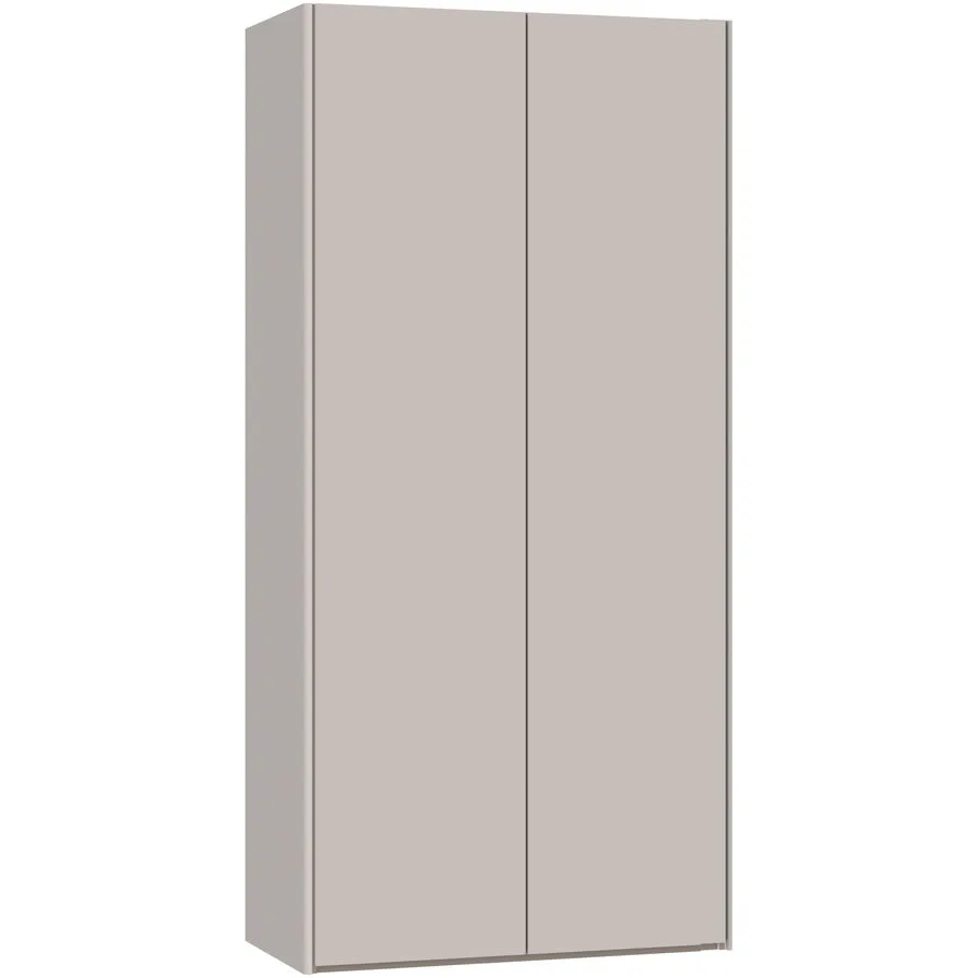 Kleiderschrank Arena Collection steingrau Holzwerkstoff B 104.5 cm - Schweizer Möbelhersteller