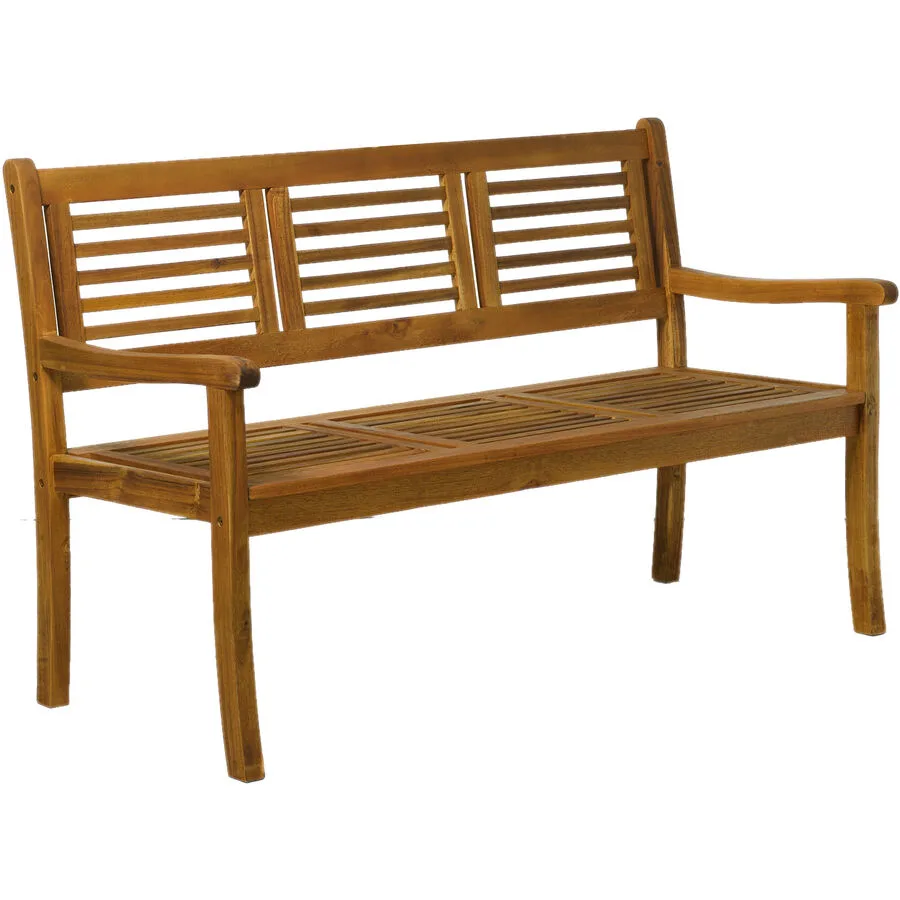 Gartenbank Amadu natur Akazie B 150 T 68 H 92 cm