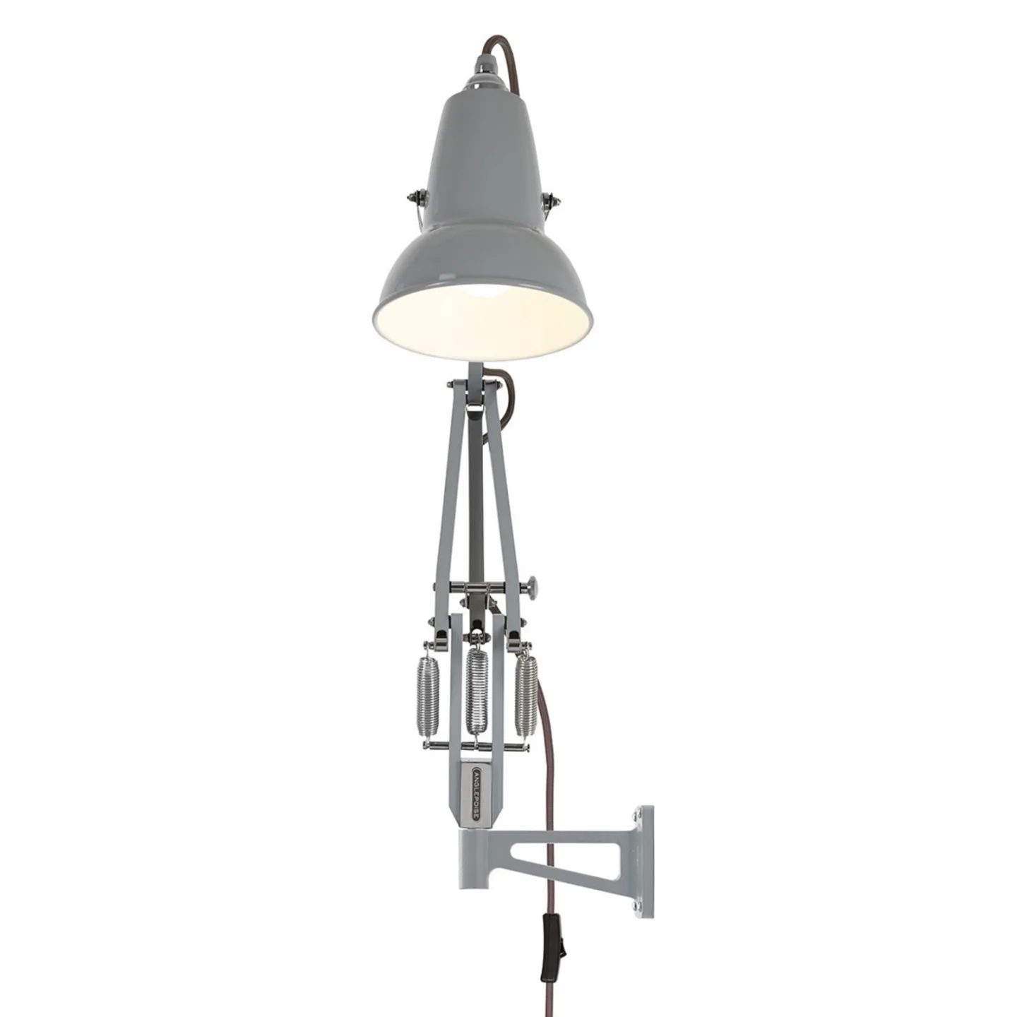 Original 1227 Mini LED-væglampe, grå - Anglepoise - Kontor / arbejdsværelse - Industriel - Metal - Med én lyskilde
