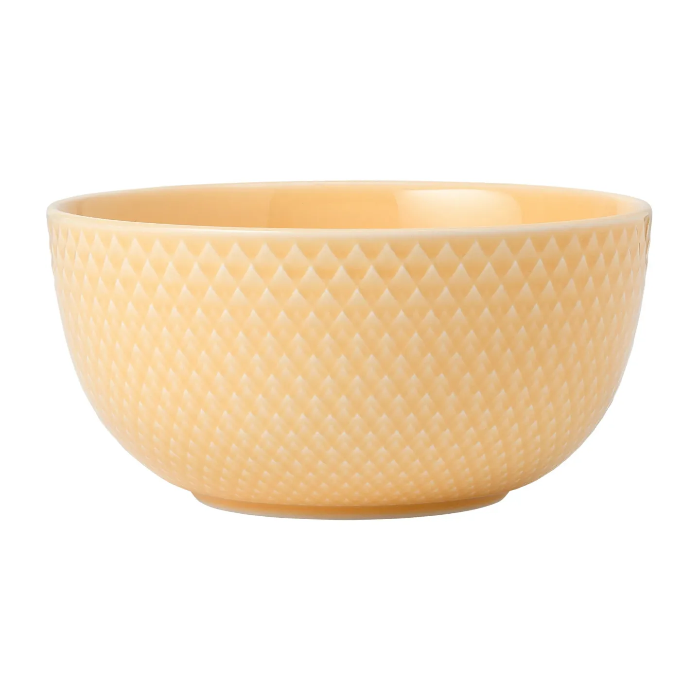 Lyngby Porcelæn Rhombe Schale Ø13cm Sand