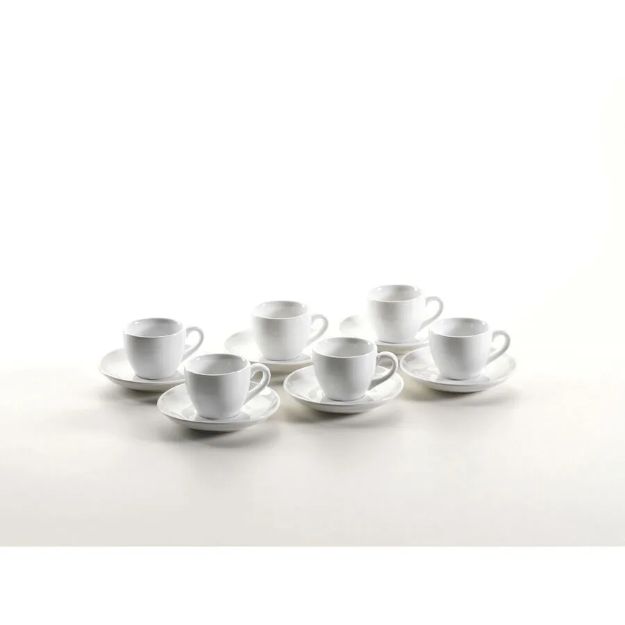 MÄSER Espressotassen-Set Colombia Weiss Porzellan