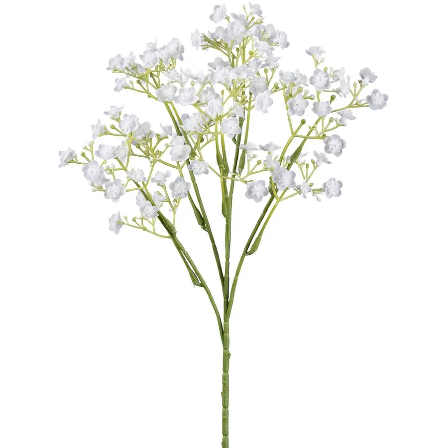 Kunstblume Natural Weiss Kunststoff 48 cm