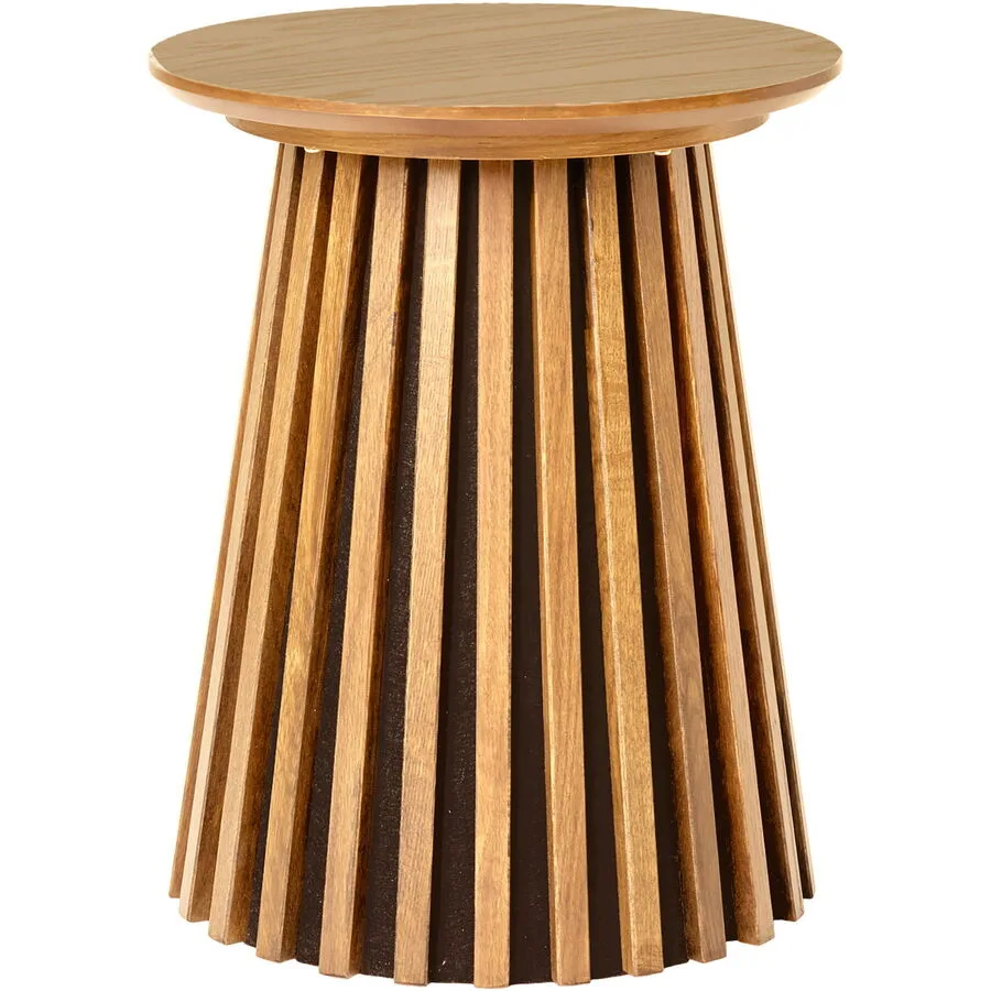 Beistelltisch Aunira eiche Eiche Furniert, MDF B 40 H 50 cm